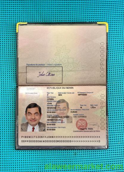 Benin passport 2022-present photolook